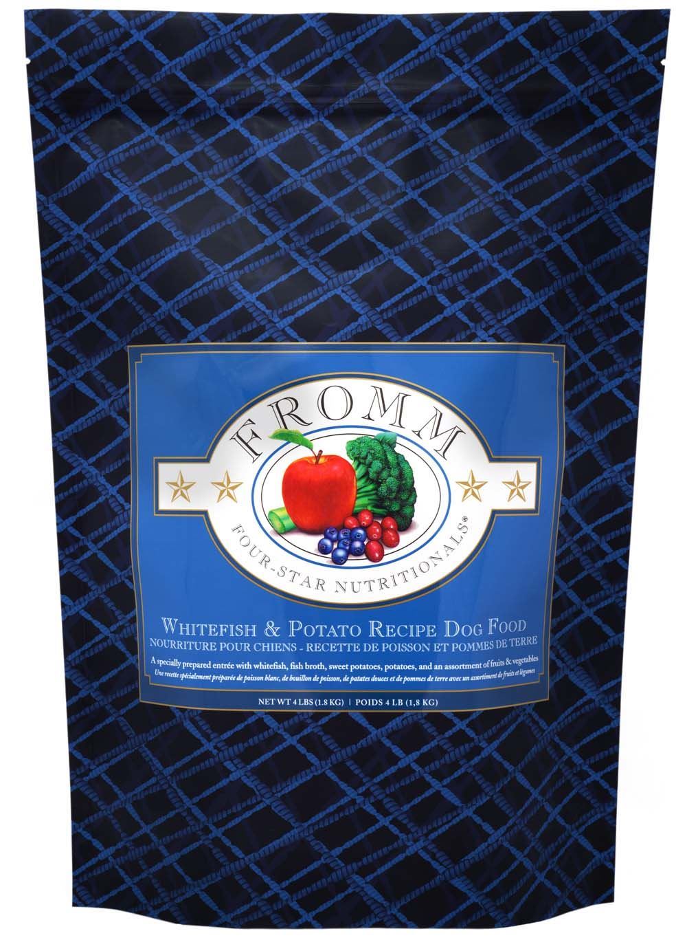 Fromm Four-Star Grain Inclusive Whitefish & Potato Dry Dog Food