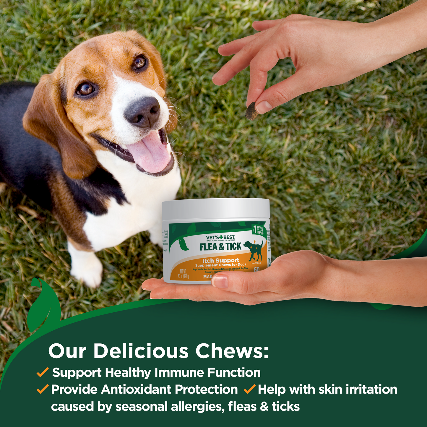 Flea & Tick Itch Support Soft Chews