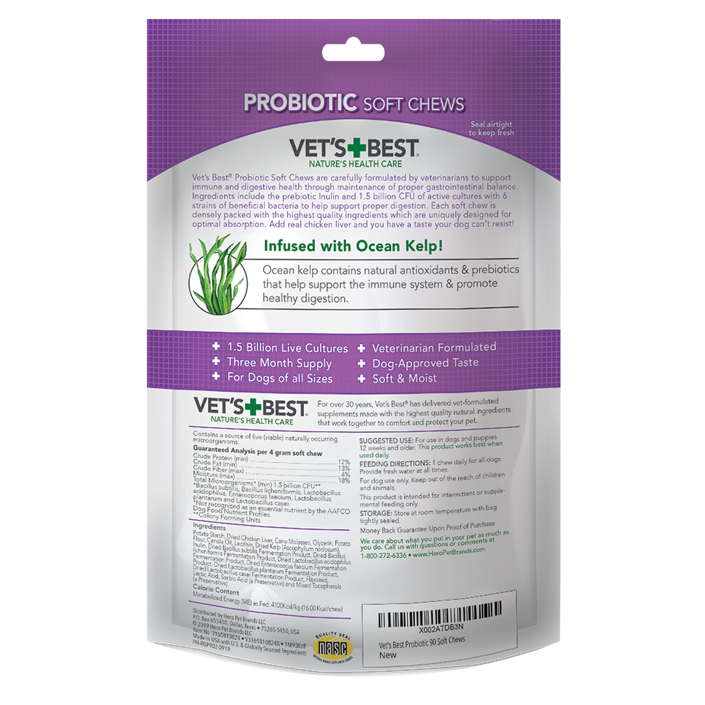 Probiotic Soft Chews for Dogs