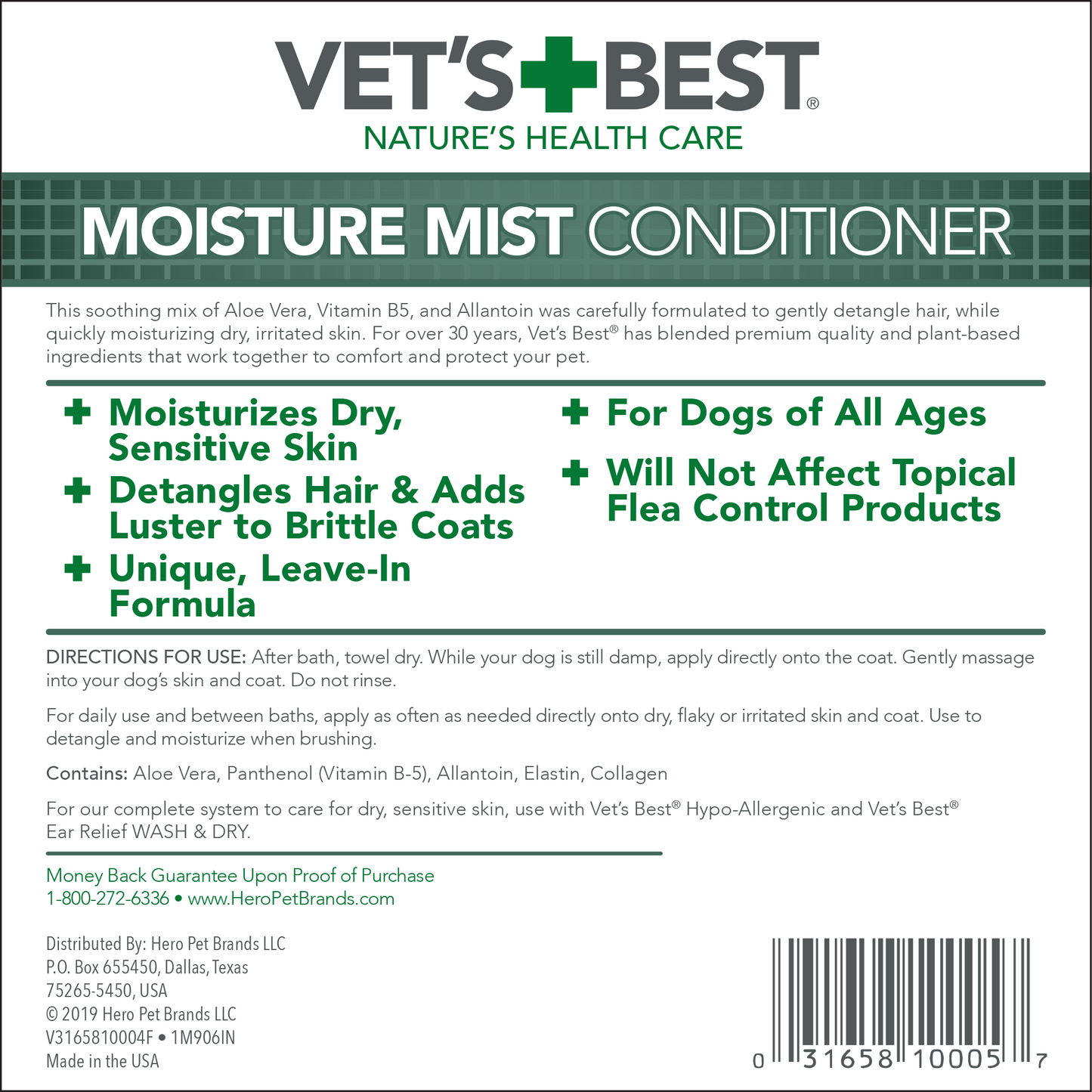 Moisture Mist Conditioner