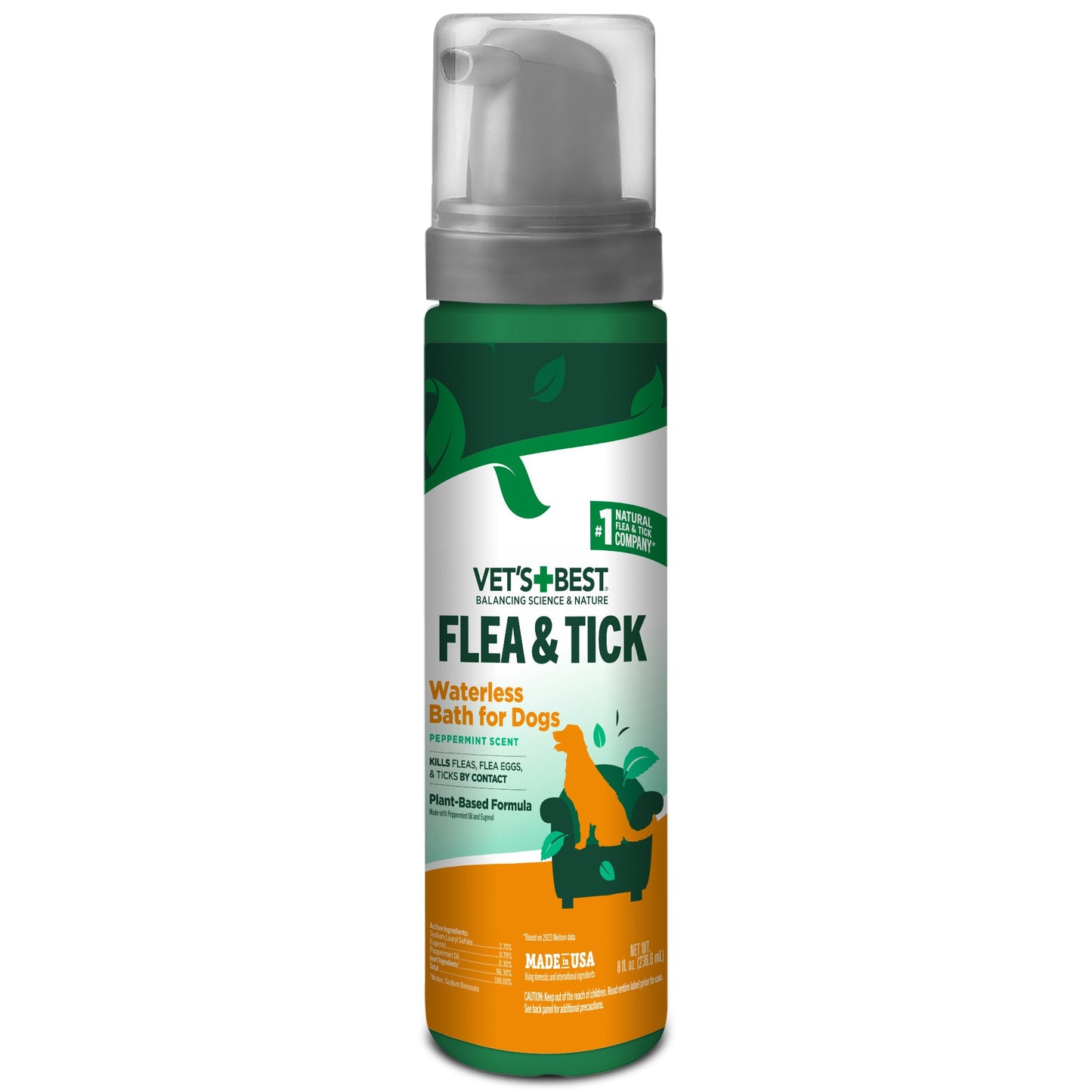 Flea & Tick Waterless Bath for Dogs