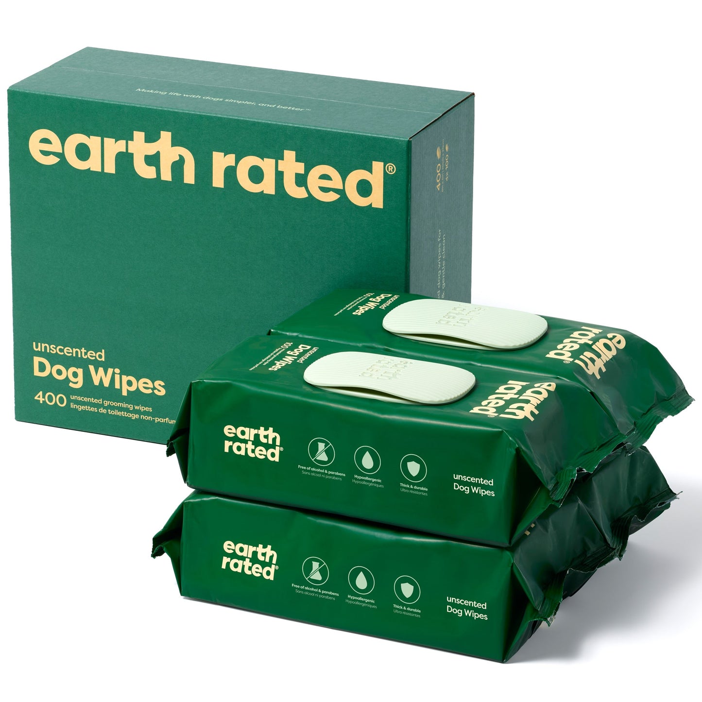 Textured Pet Grooming Wipes