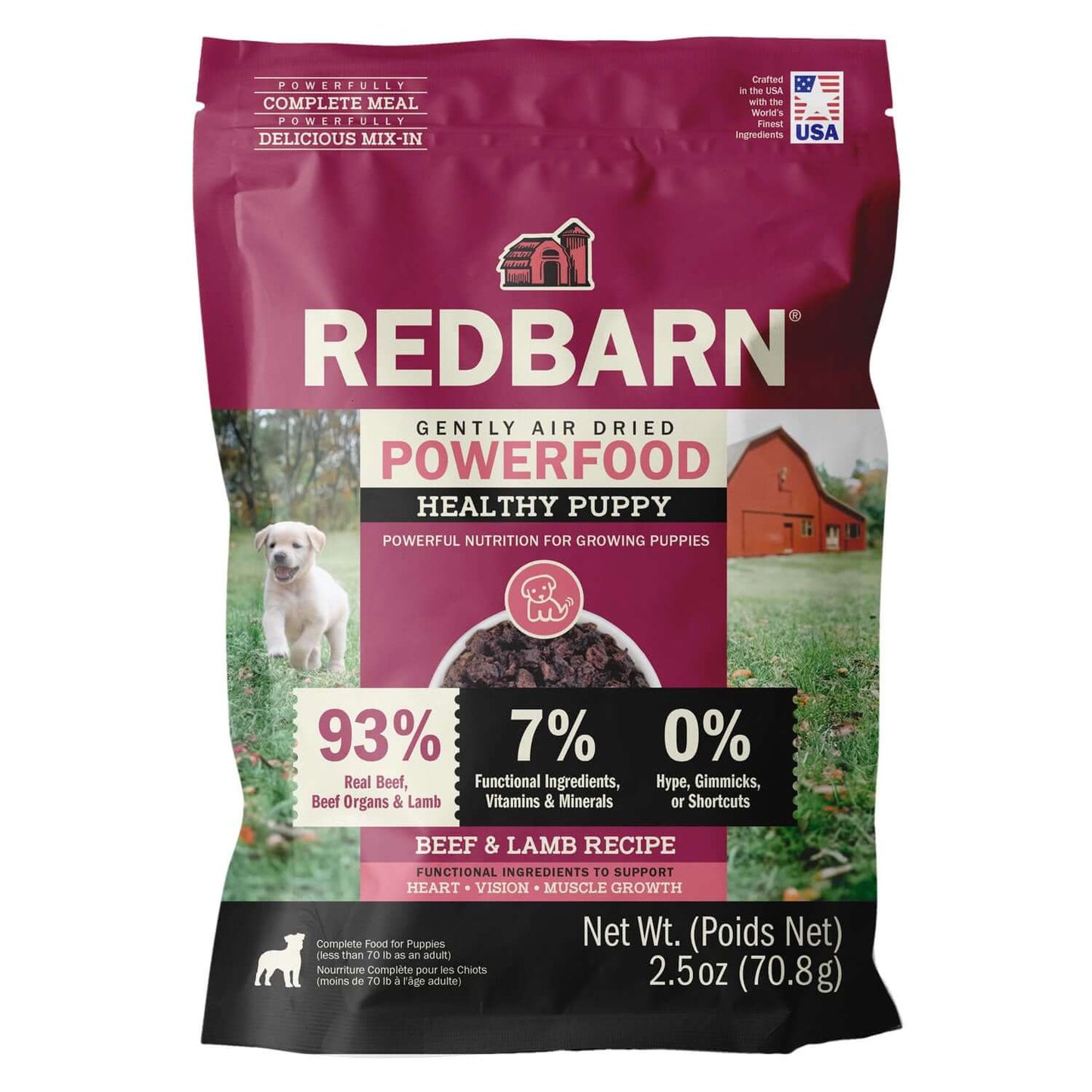 Air Dried Powerfood Healthy Puppy Beef & Lamb Recipe