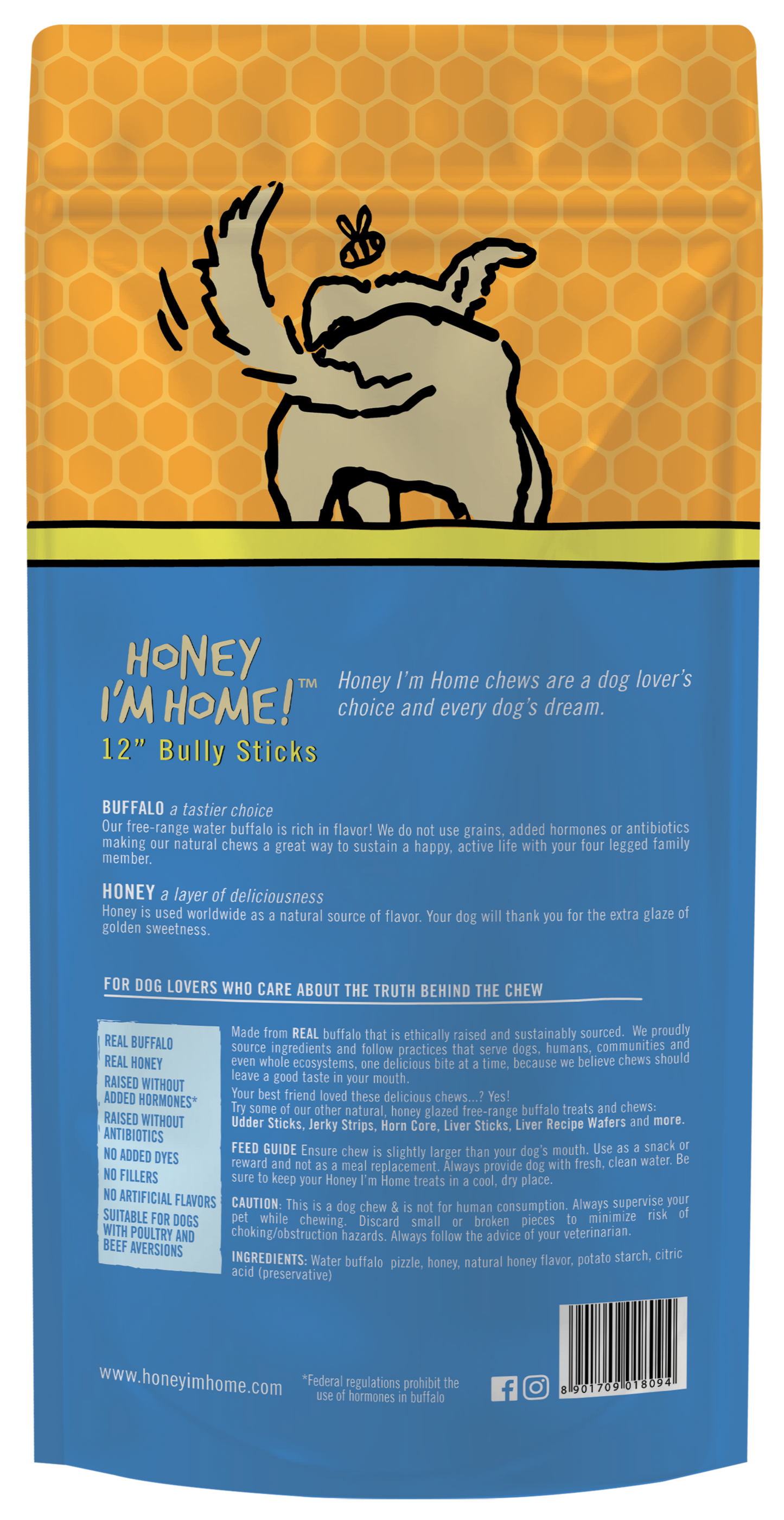 12" BULLY STICKS