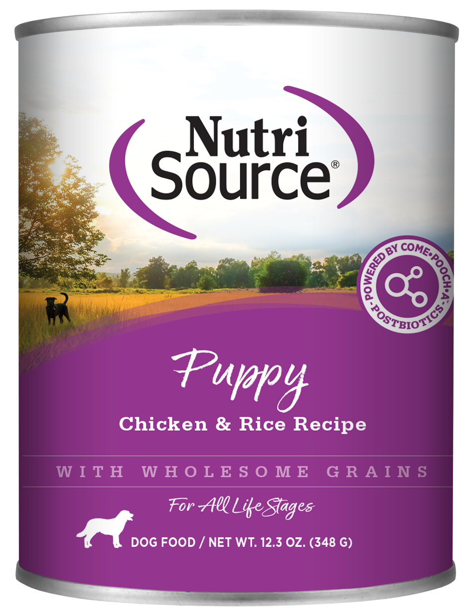 NutriSource Puppy Chicken & Rice Canned Dog Food