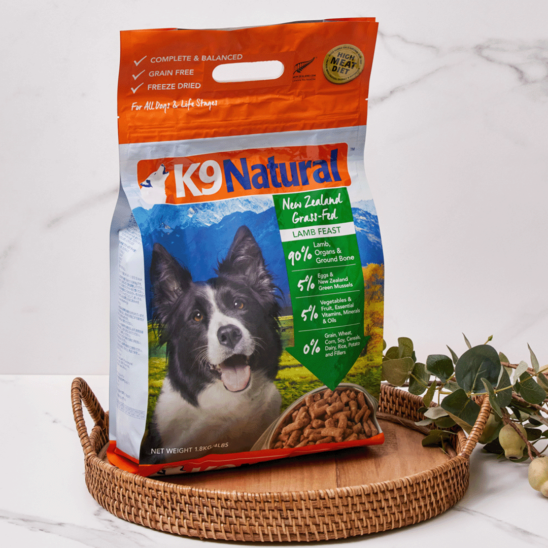 K9 Lamb Feast Freeze-Dried Dog Food