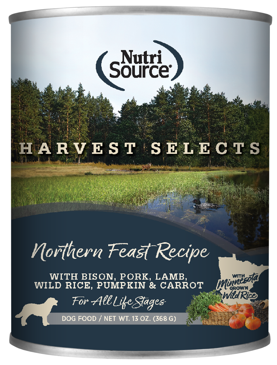 NutriSource Harvest Selects Northern Feast Canned Dog Food