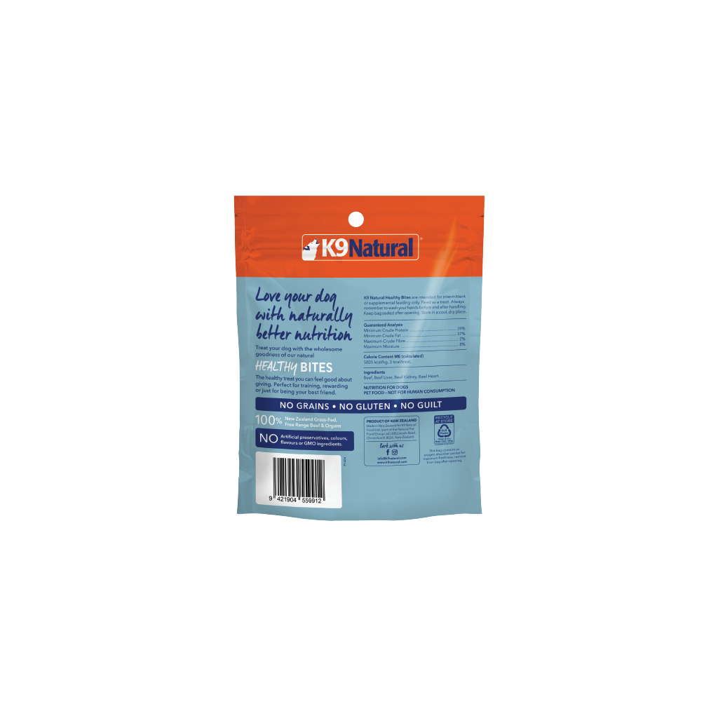 K9 Beef Healthy Bites Dog Treats