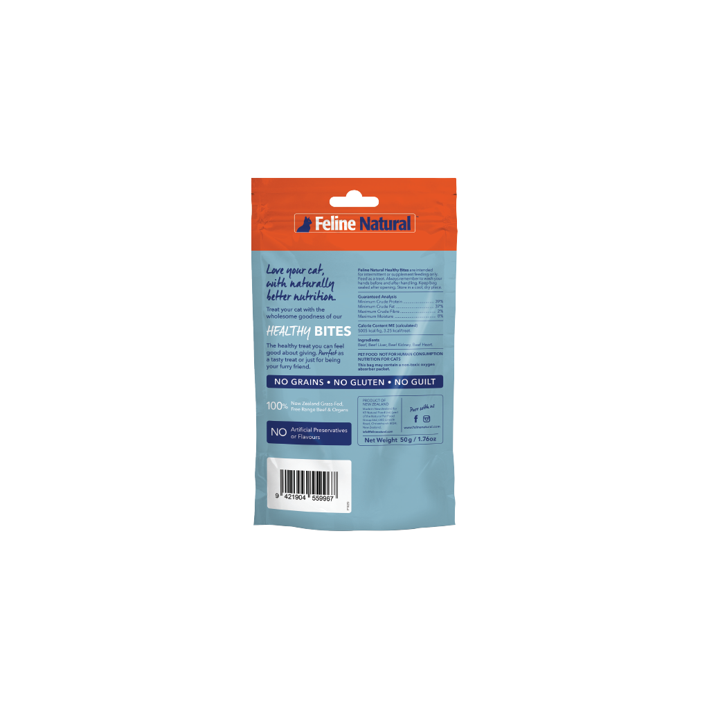 Feline Beef Healthy Bites Cat Treats