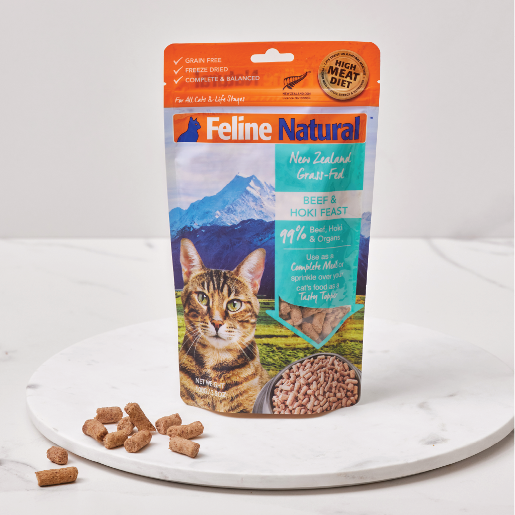 Feline Beef & Hoki Feast Freeze-Dried Cat Food