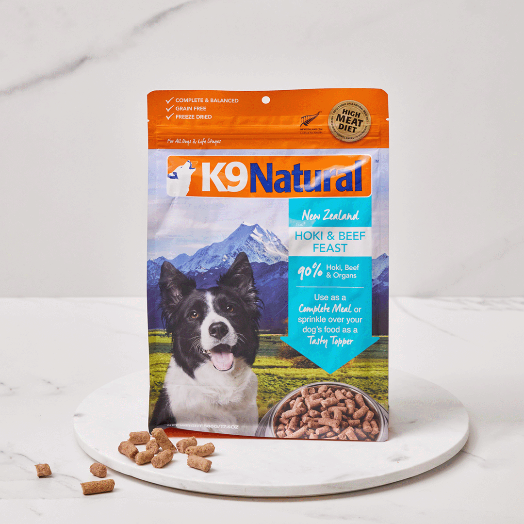 K9 Hoki & Beef Feast Freeze-Dried Dog Food
