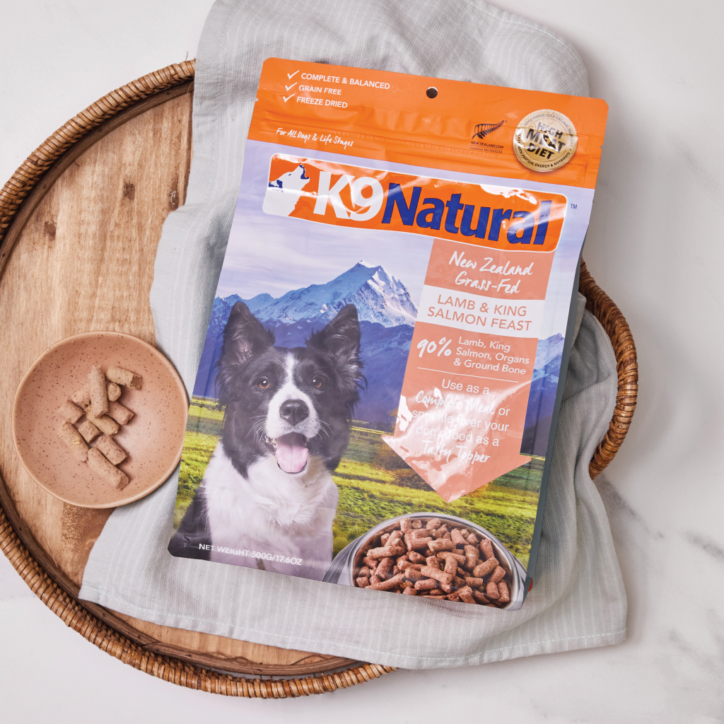 K9 Lamb & King Salmon Feast Freeze-Dried Dog Food
