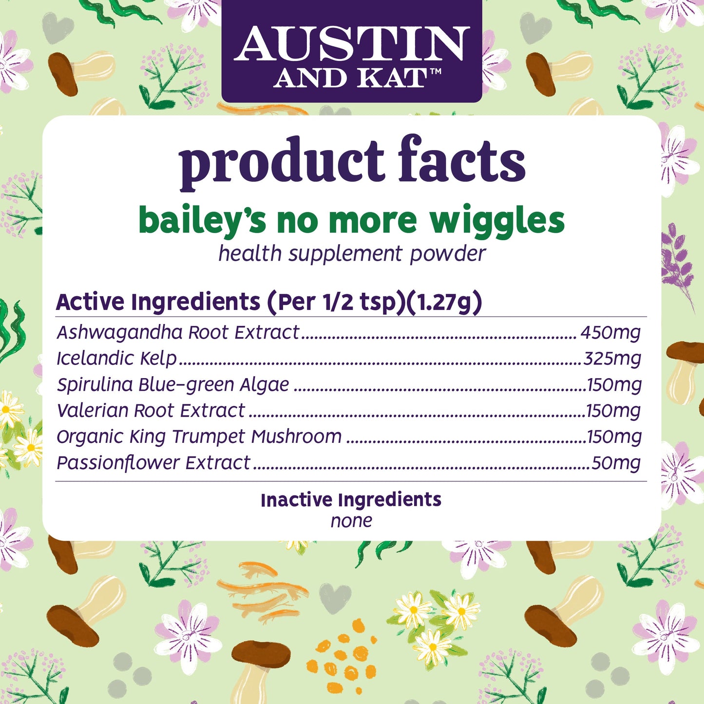 No More Wiggles Powder