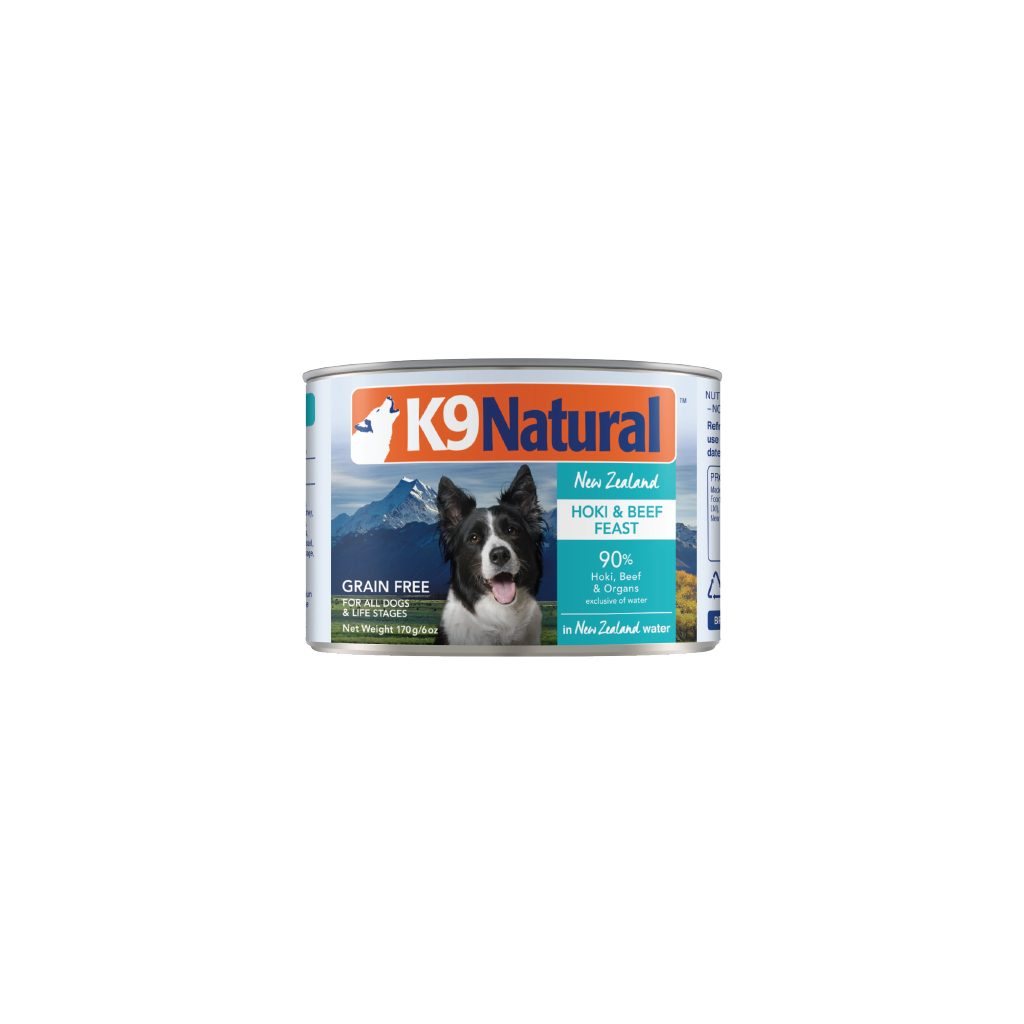K9 Hoki & Beef Feast Canned Dog Food