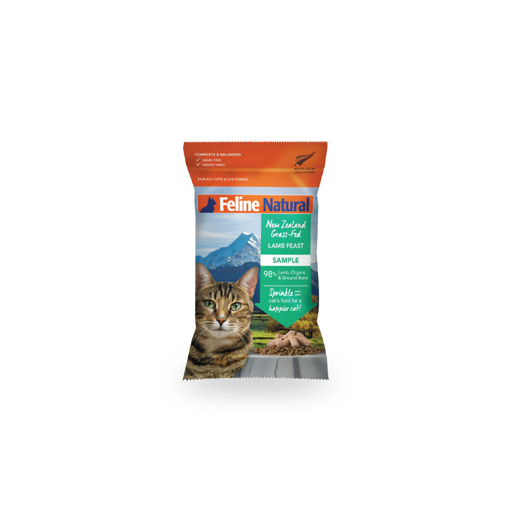 Feline Lamb Feast Freeze-Dried Cat Food Sample