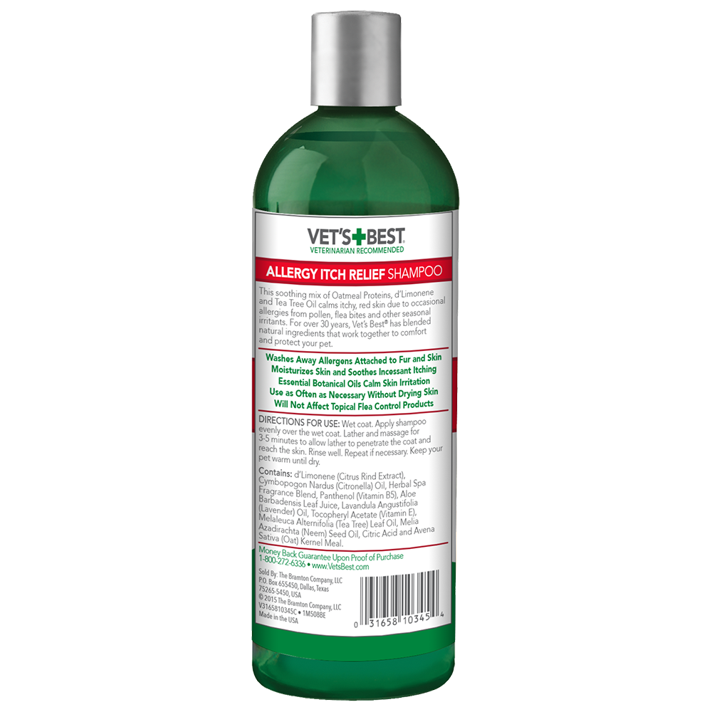 Allergy Itch Relief Dog Shampoo