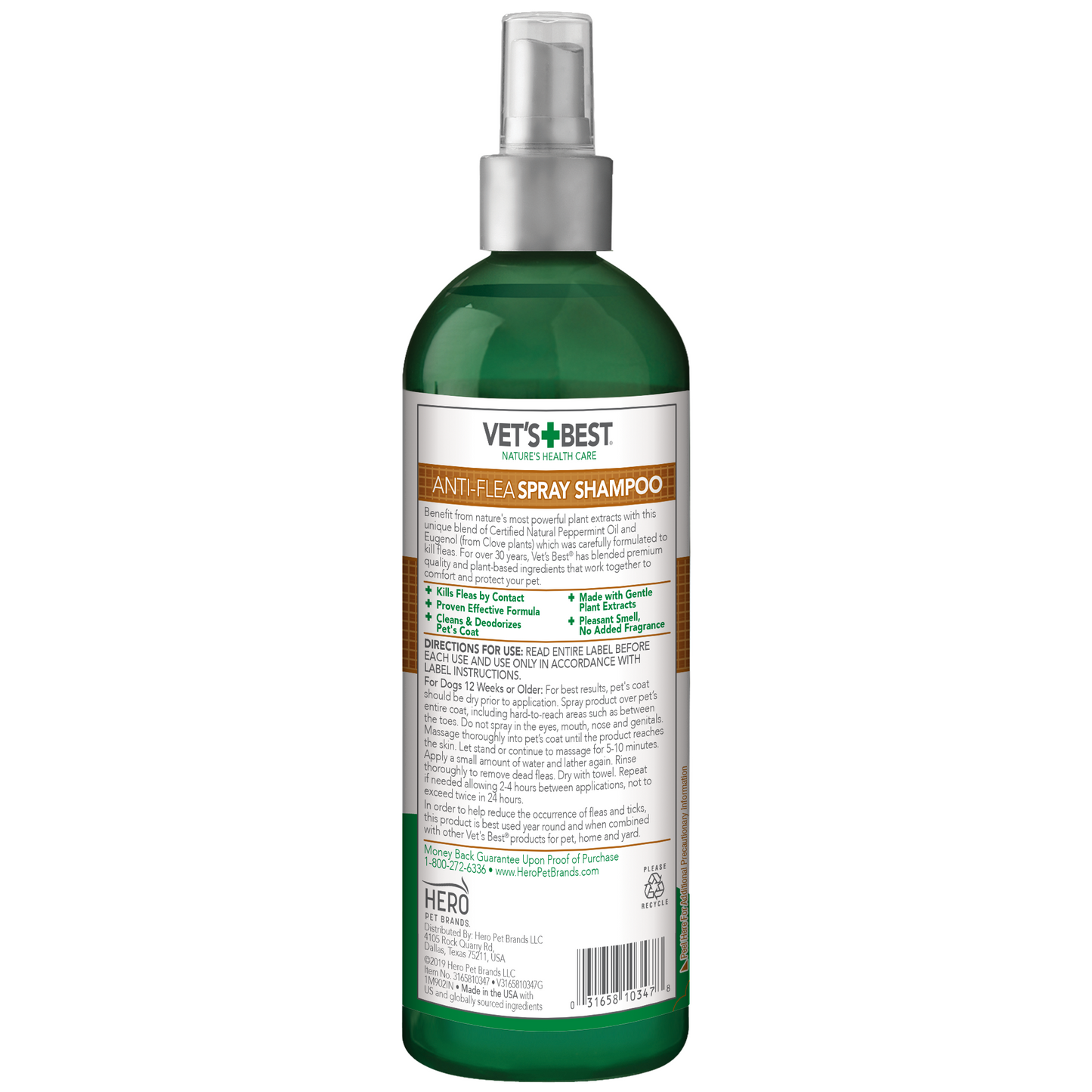 Anti-Flea Spray Shampoo