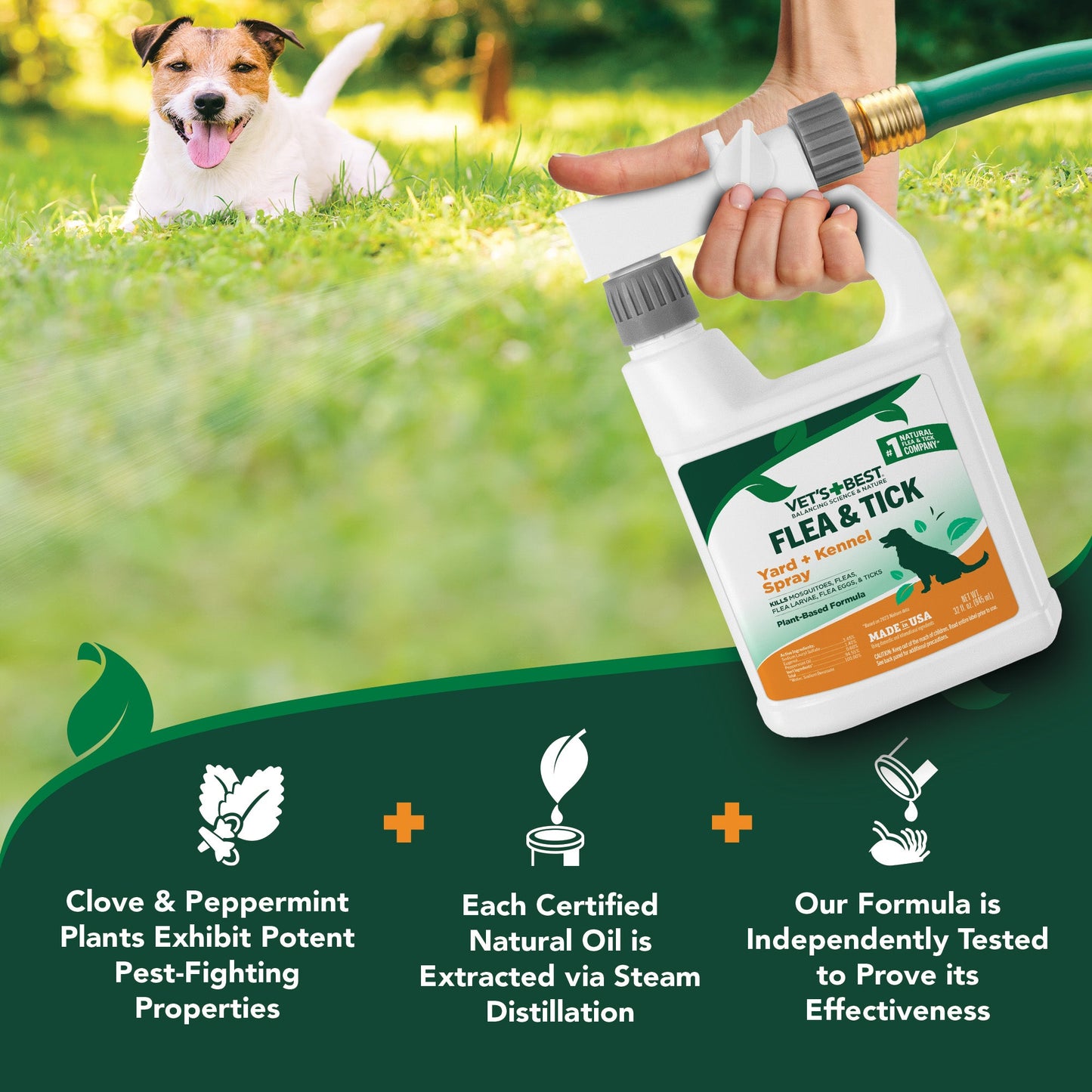 Flea & Tick Yard & Kennel Spray