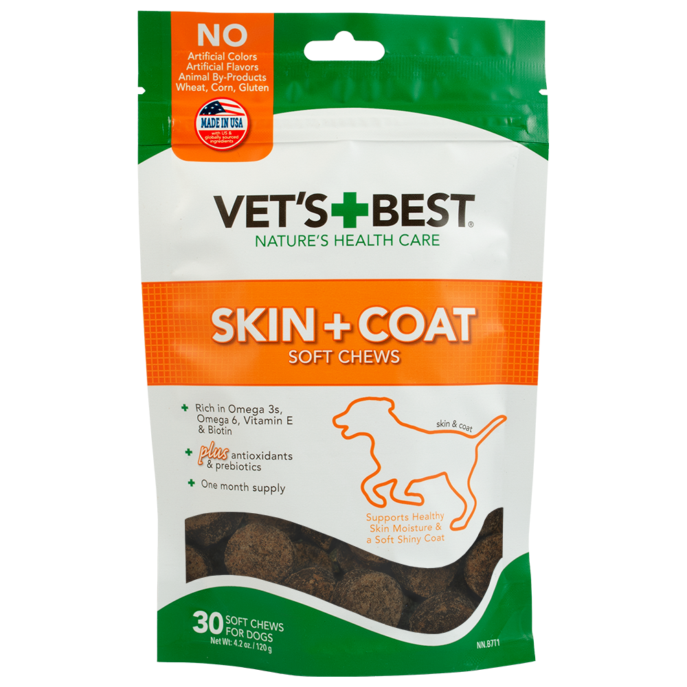 Skin & Coat Soft Chews for Dogs