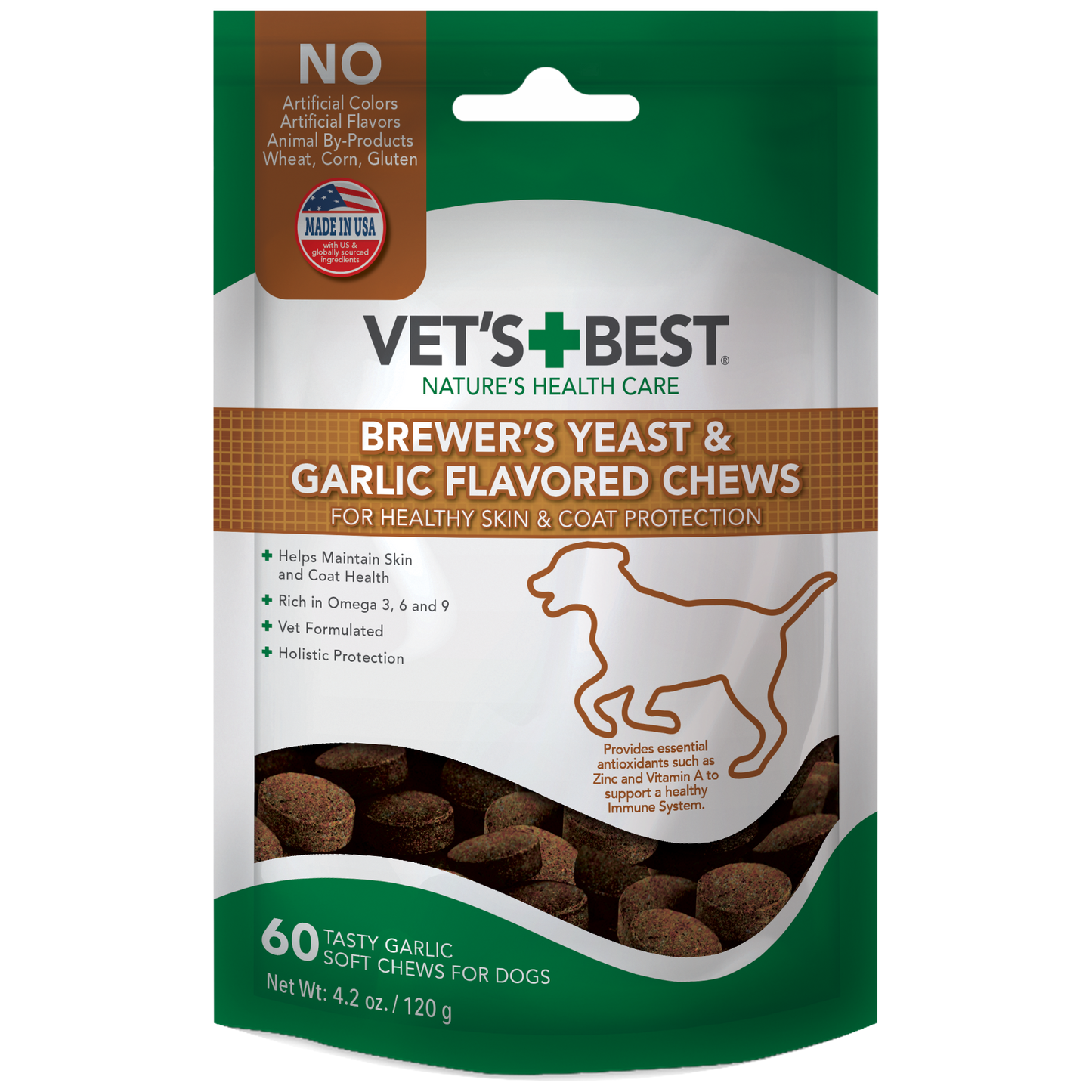 Brewer's Yeast & Garlic Flavored Chews