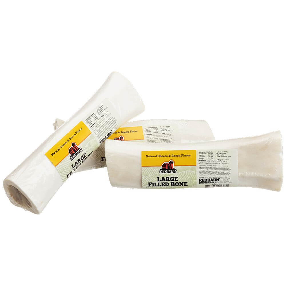 Filled Bone Natural Cheese & Bacon Flavor