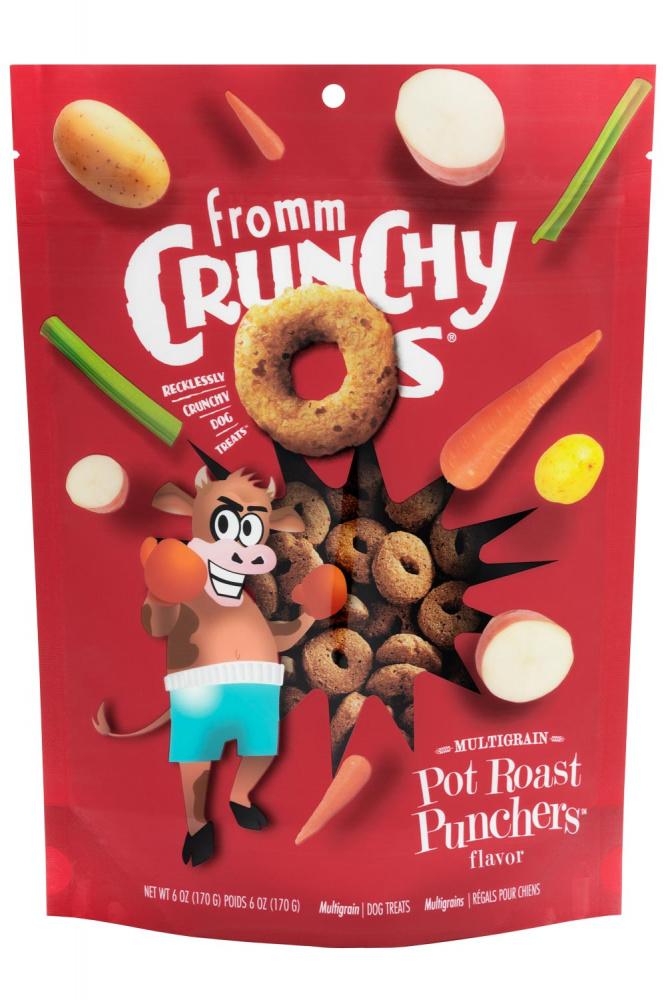 Fromm Crunchy O's Pot Roast Punchers Dog Treats