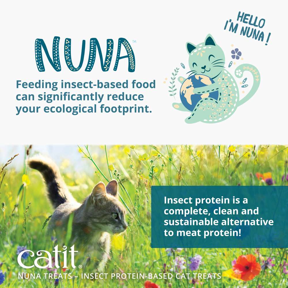 Catit Nuna Treats Insect Protein Based Cat Treats