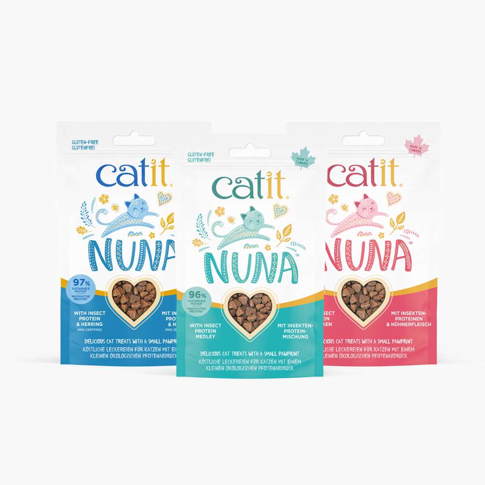 Catit Nuna Treats Insect Protein Based Cat Treats