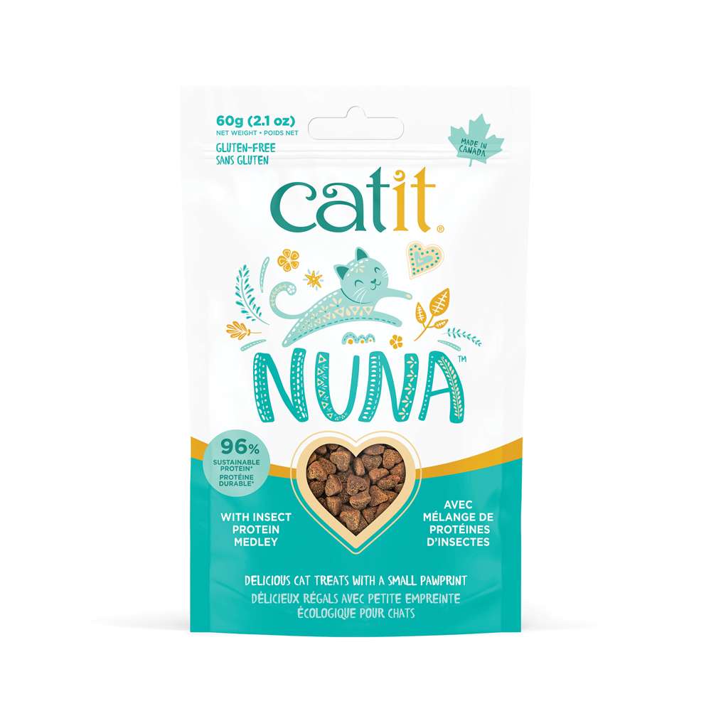 Catit Nuna Treats Insect Protein Based Cat Treats