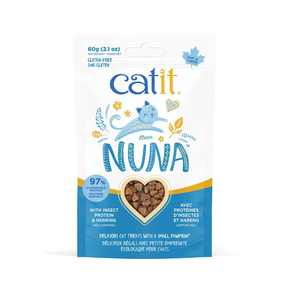 Catit Nuna Treats Insect Protein Based Cat Treats