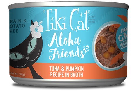 Tiki Cat Aloha Friends Tuna And Pumpkin Recipe, Wet Cat Food