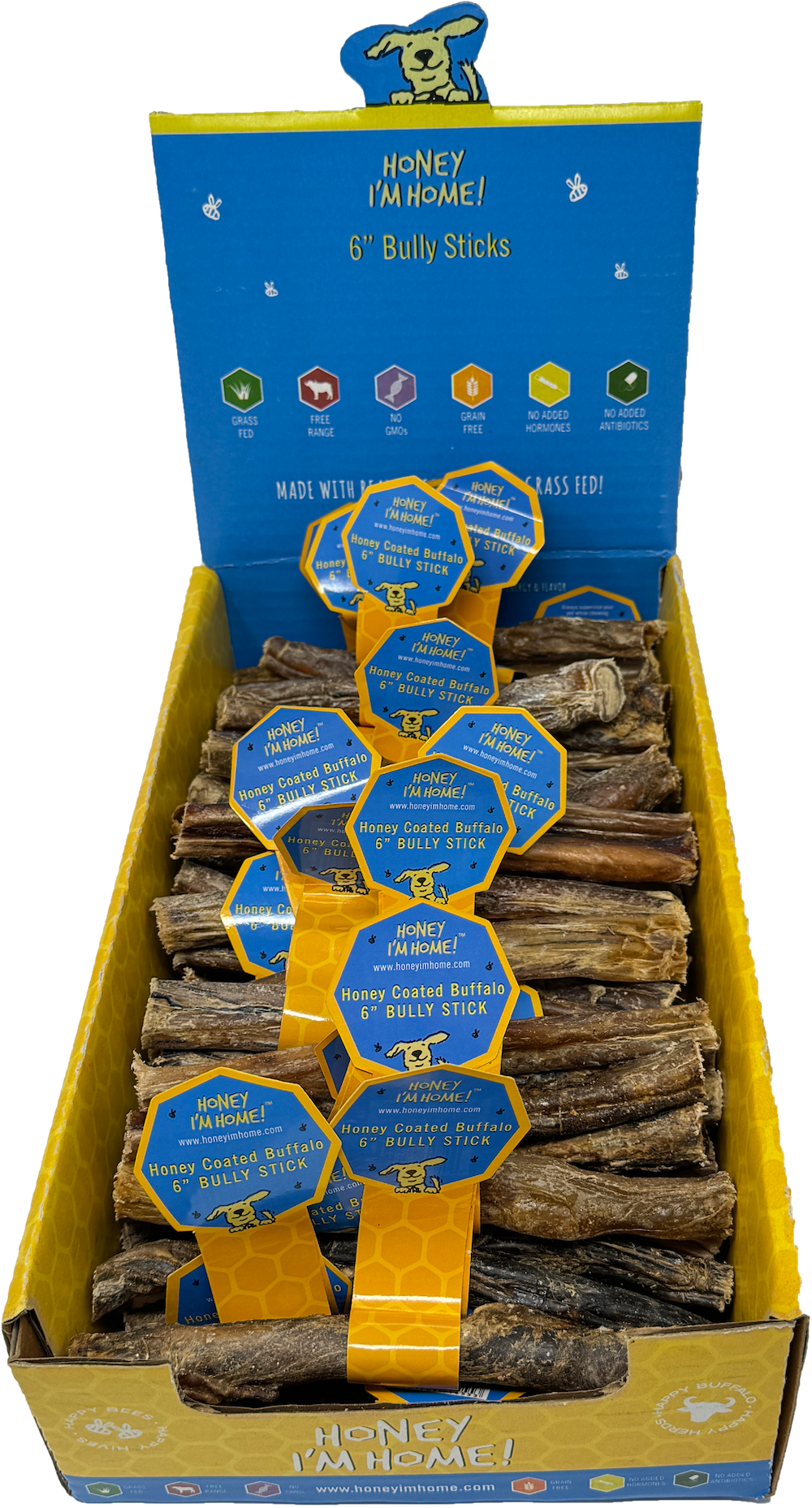 6" BULLY STICKS BULK