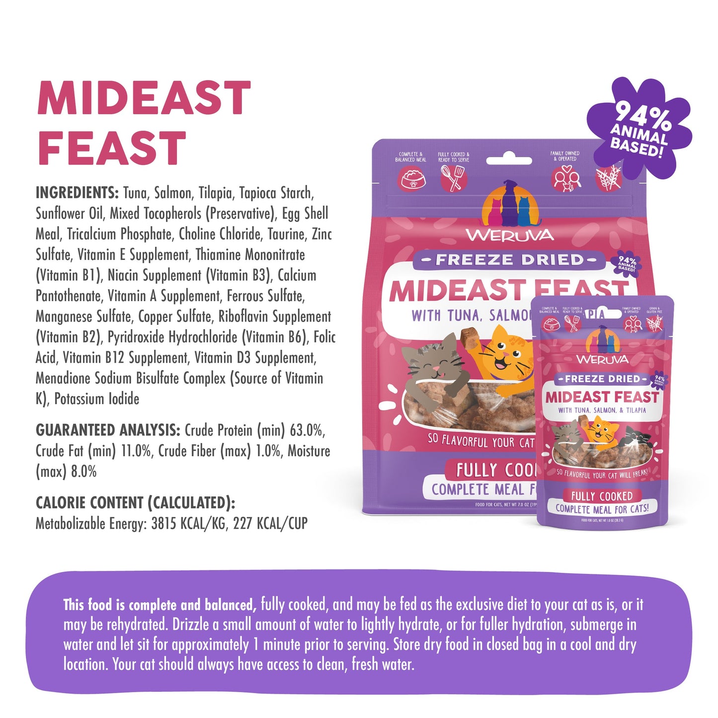 Mideast Feast Freeze Dried