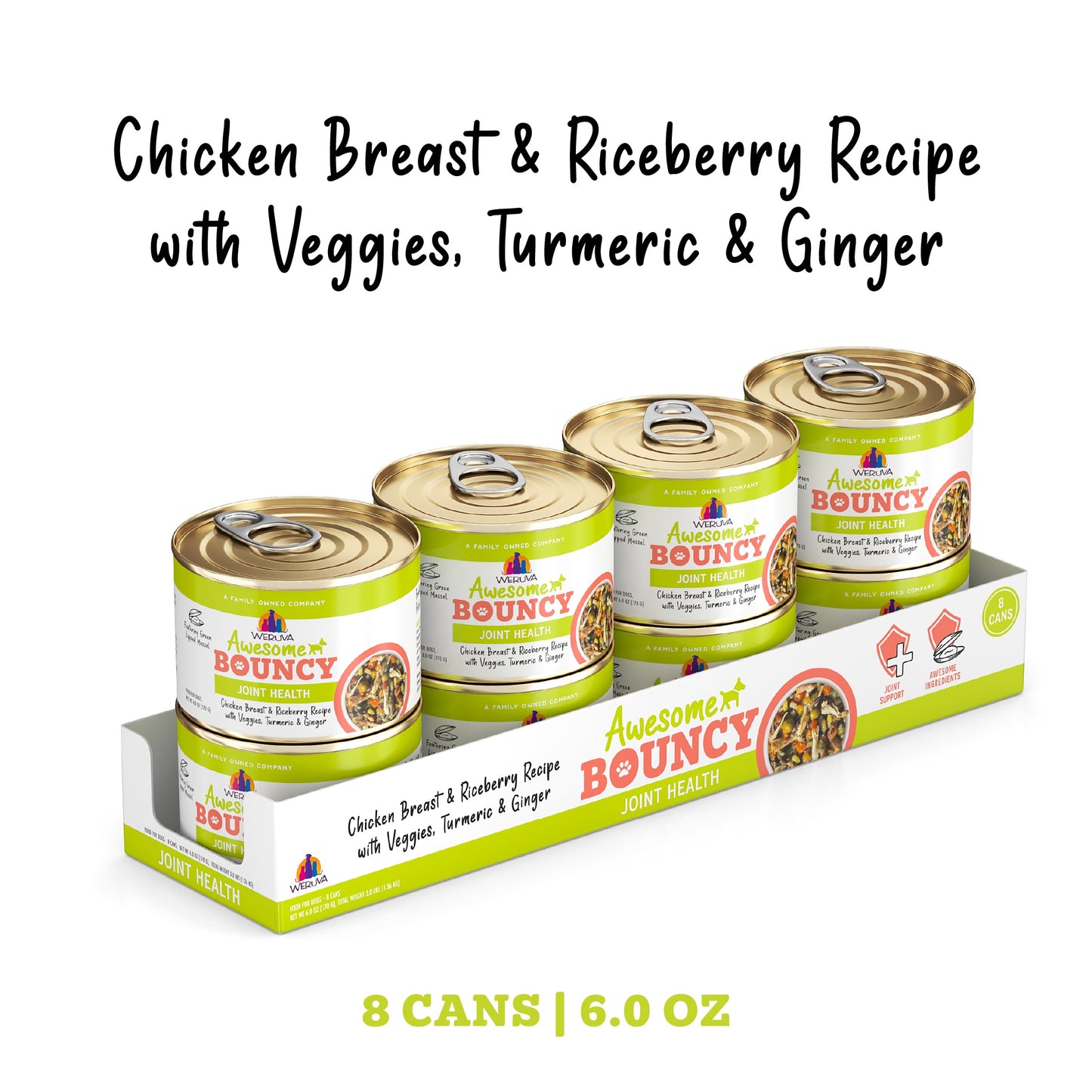 Awesome Bouncy Chicken Breast & Riceberry Recipe with Veggies, Turmeric & Ginger