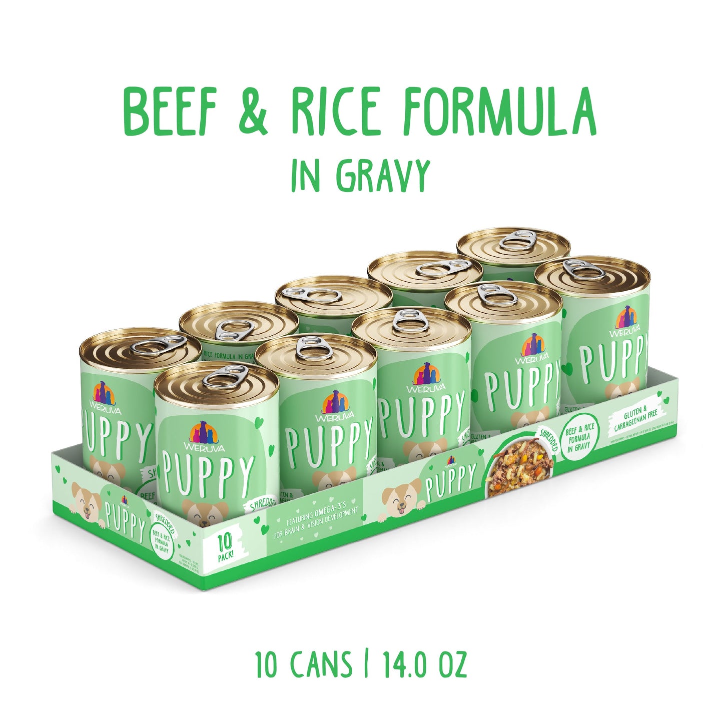 Beef & Rice Formula in Gravy