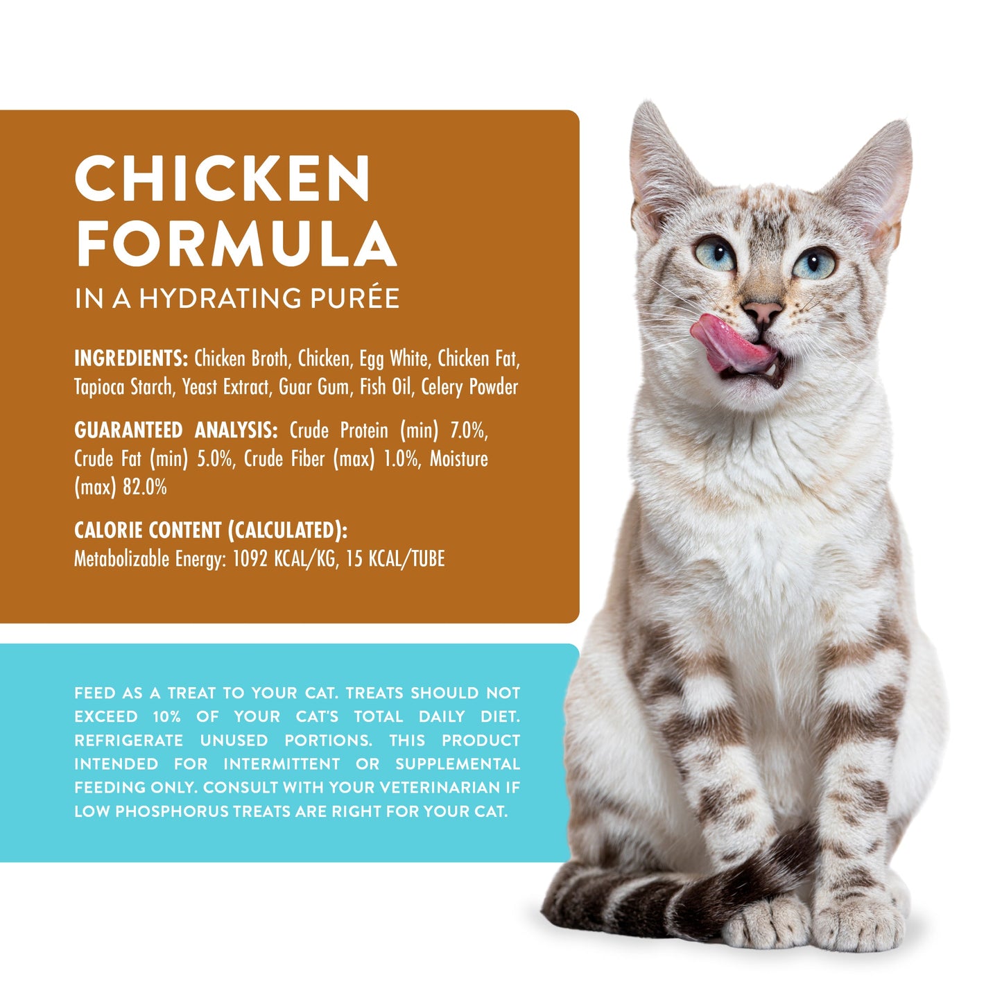 Lickable Chicken Cat Treat