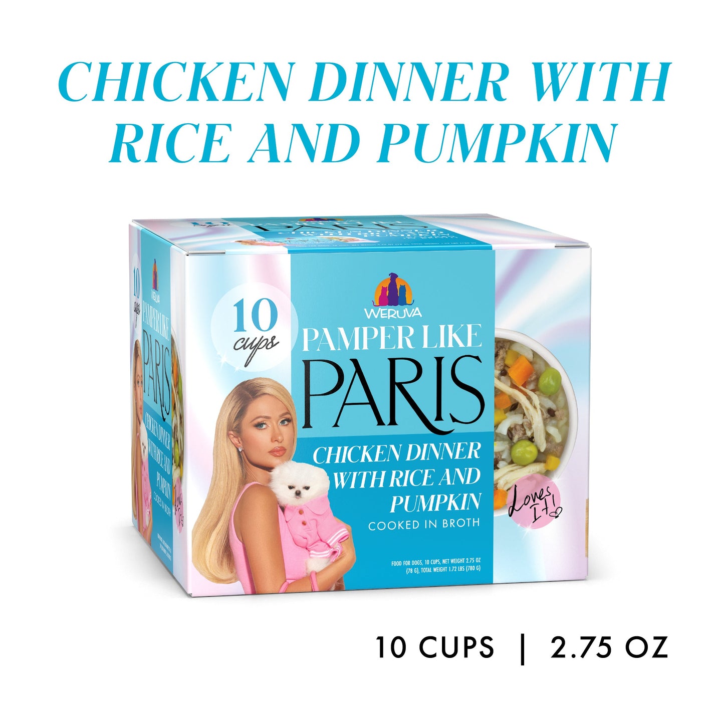 Chicken Dinner with Rice and Pumpkin