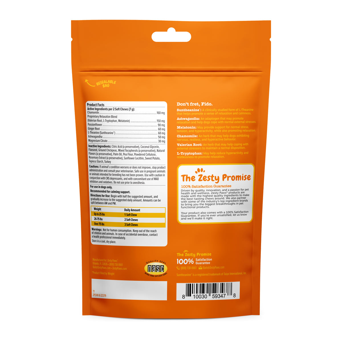 Calming Plus Bites for Dogs