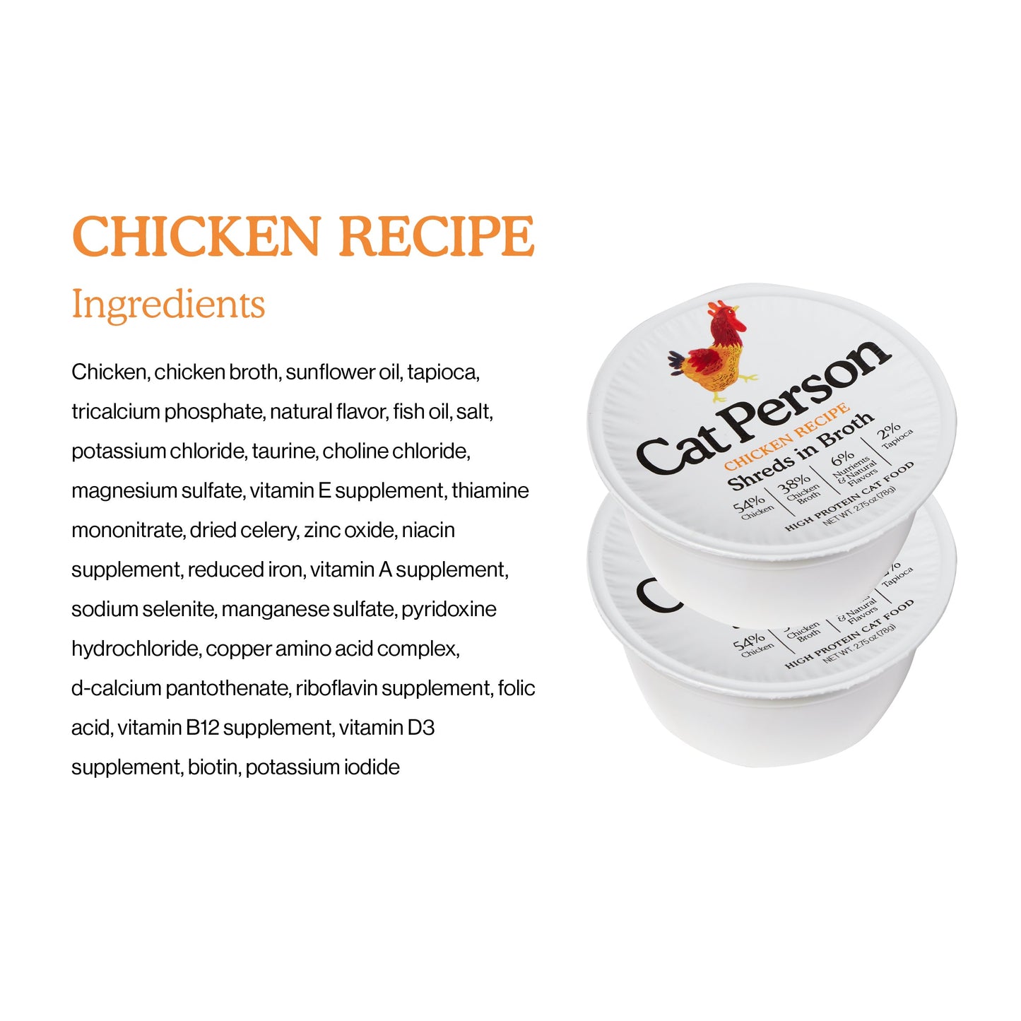 Chicken and Chicken & Turkey Shreds in Broth