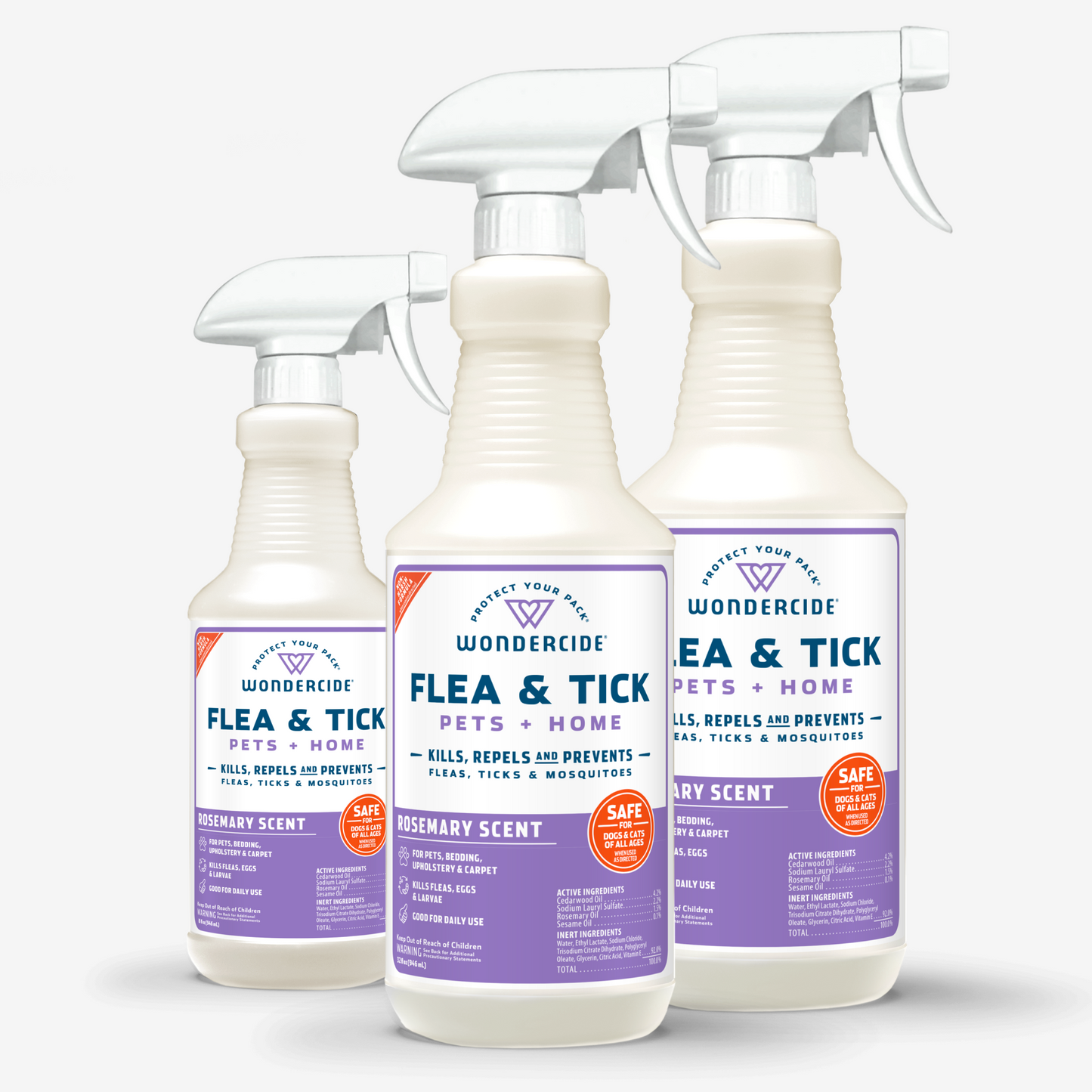 Wondercide Apartment Treatment Kit | Flea & Tick Spray with Natural Essential Oils