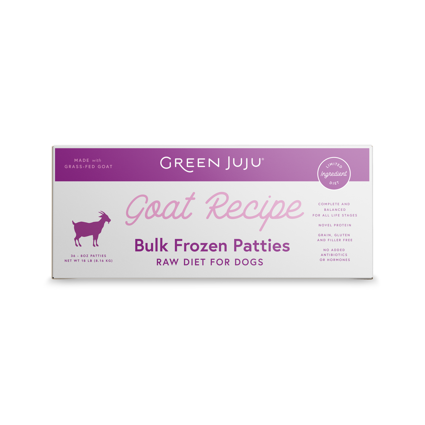 Goat Recipe Frozen Patties & Sliders