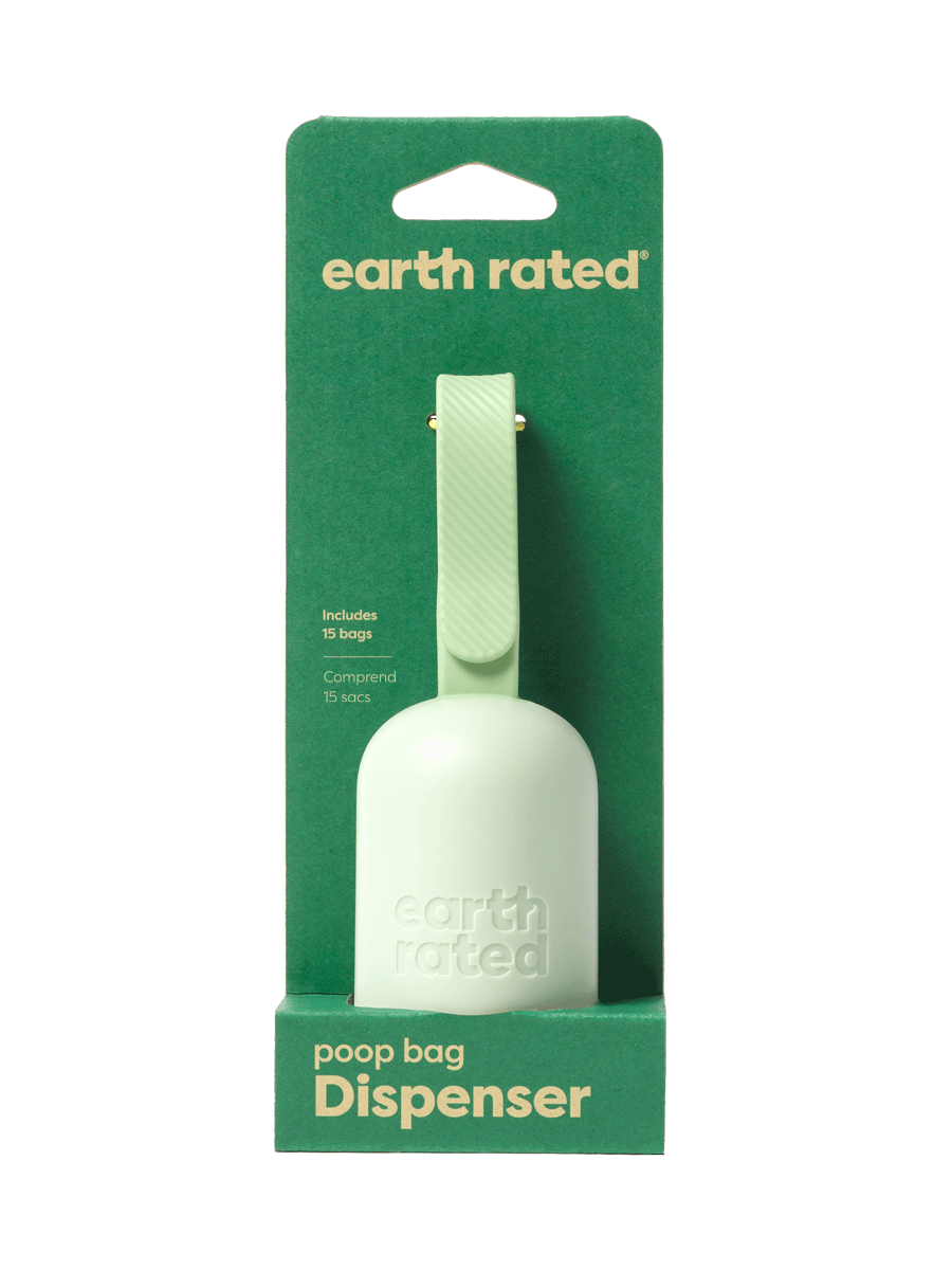 Poop Bag Dispenser with 15 Bags
