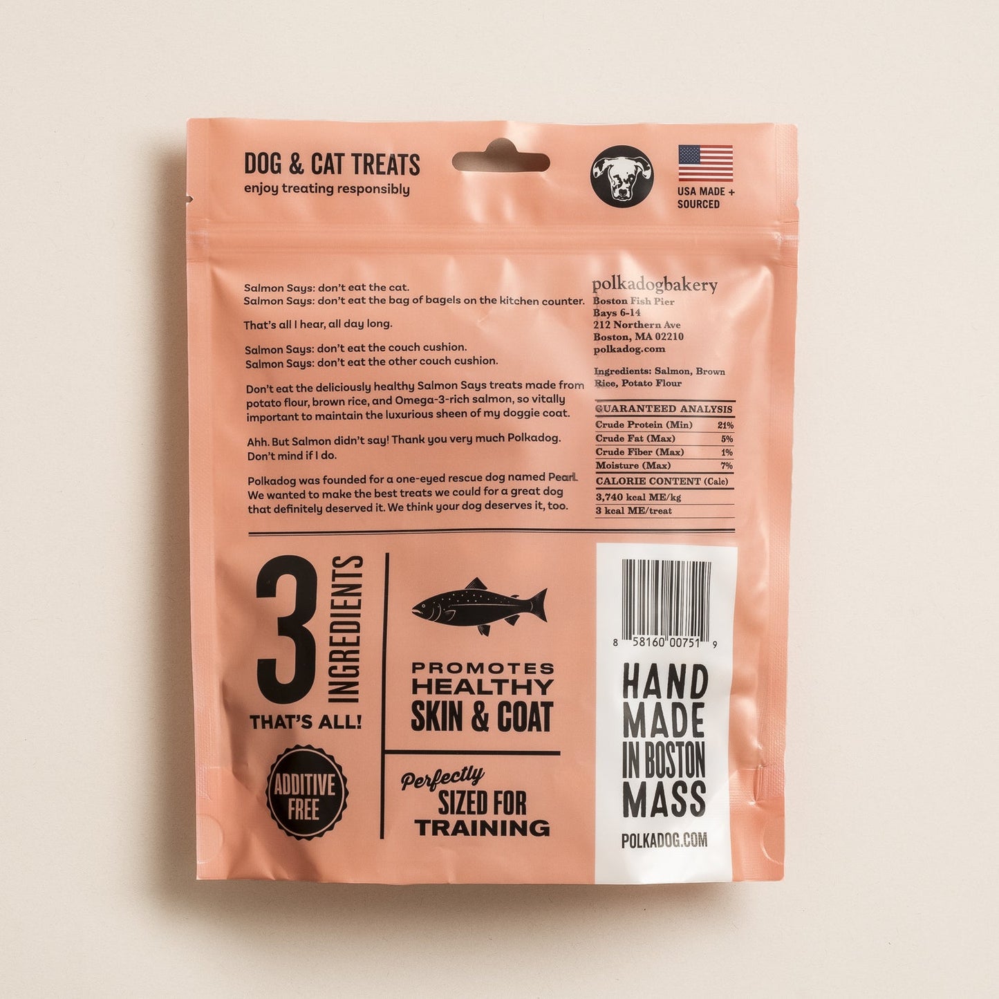 Polkadog Salmon Says (Bits)