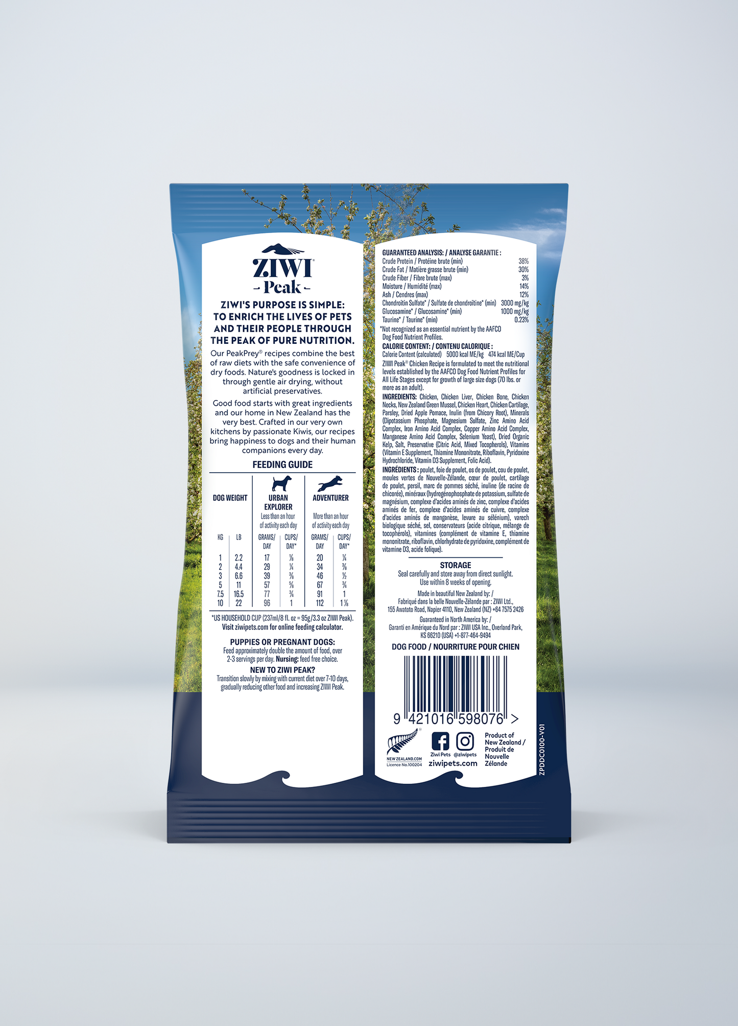 Ziwi Original Air-dried Chicken Recipe for dogs