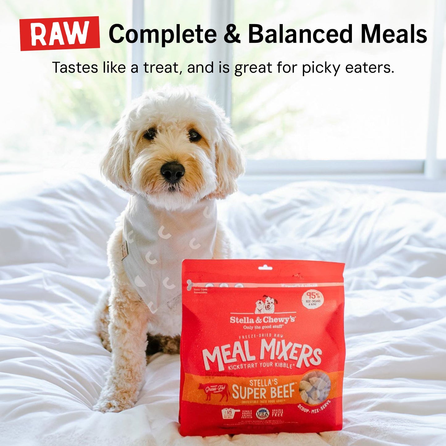 Stella’s Super Beef Meal Mixers