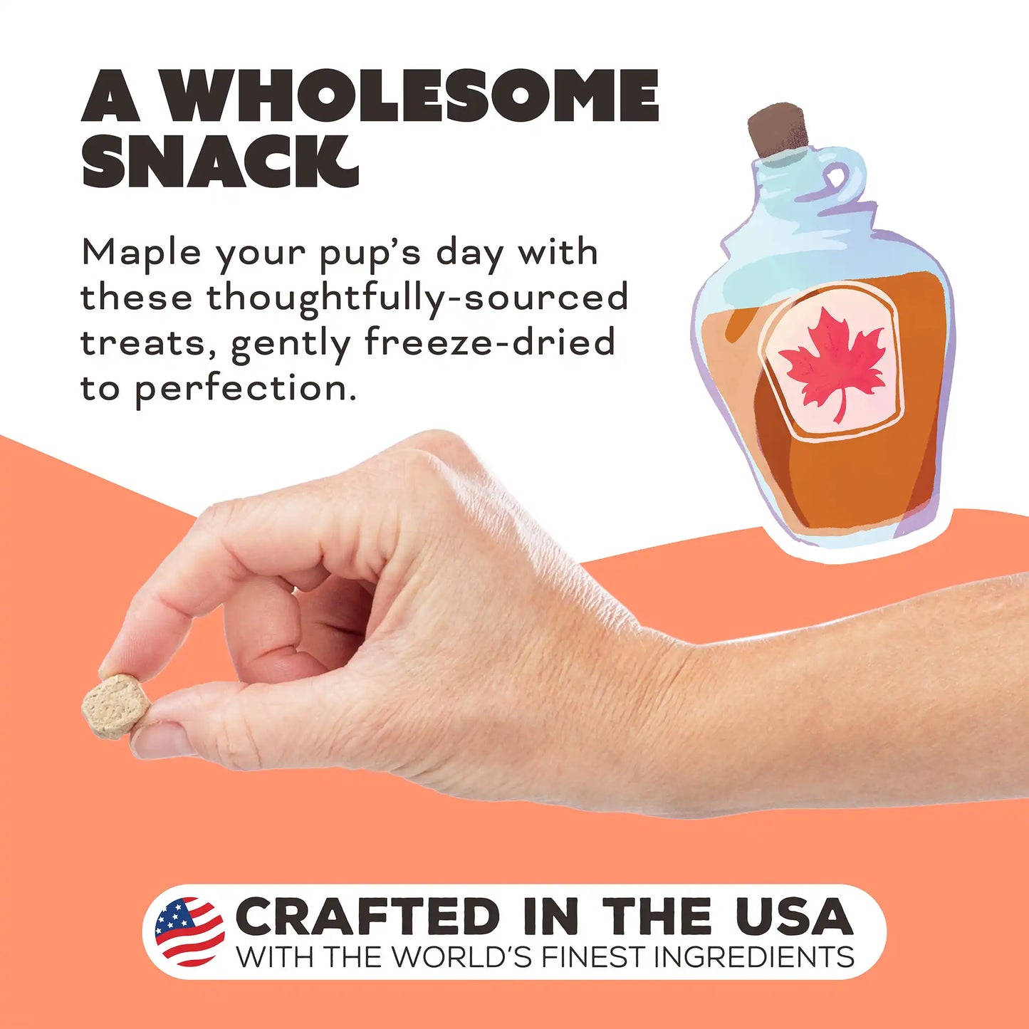 Primal Freeze-Dried Raw Dog Treats - You Maple My Day