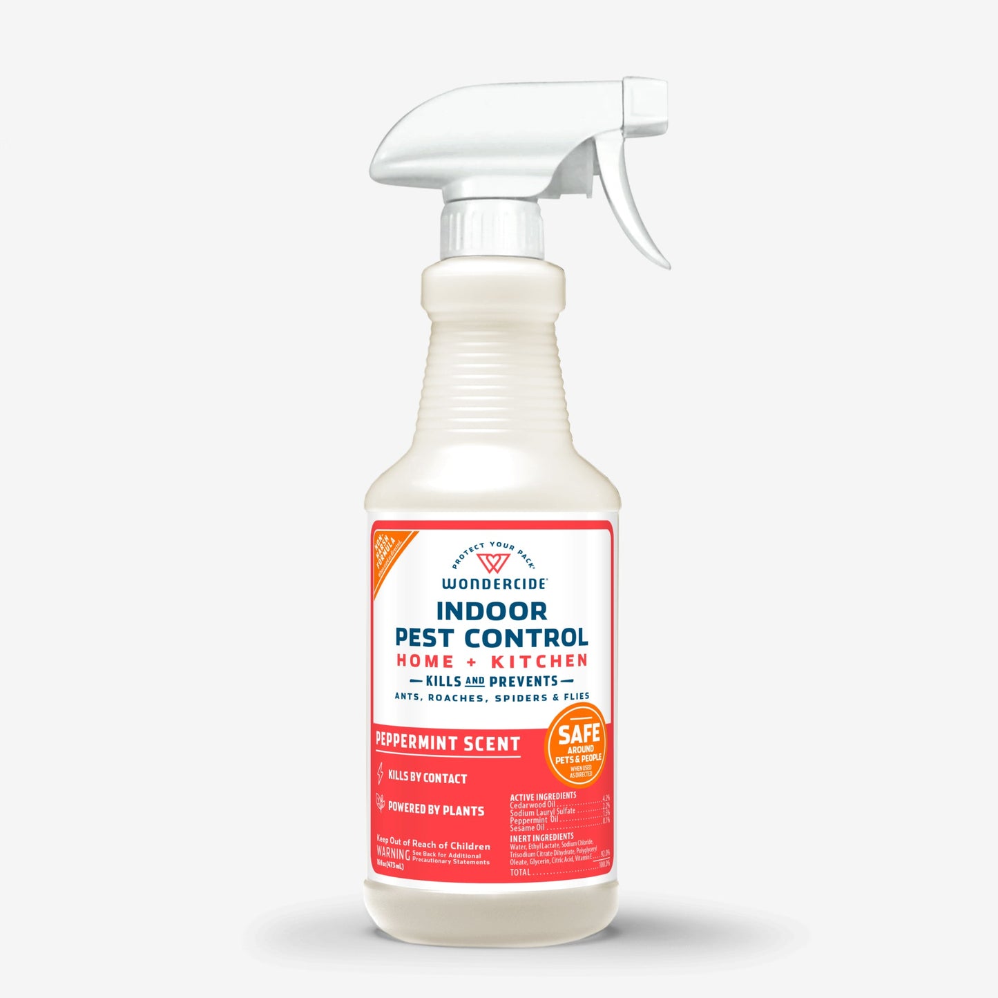 Wondercide Indoor Pest Control for Home + Kitchen with Natural Essential Oils