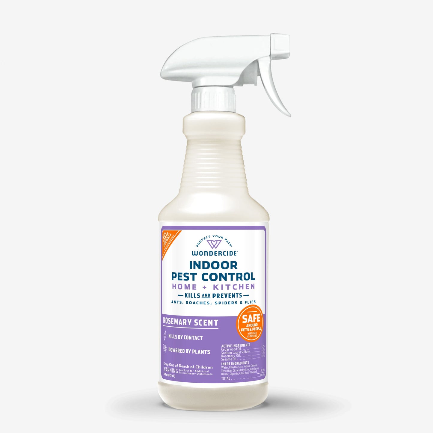 Wondercide Rosemary Indoor Pest Control for Home + Kitchen with Natural Essential Oils
