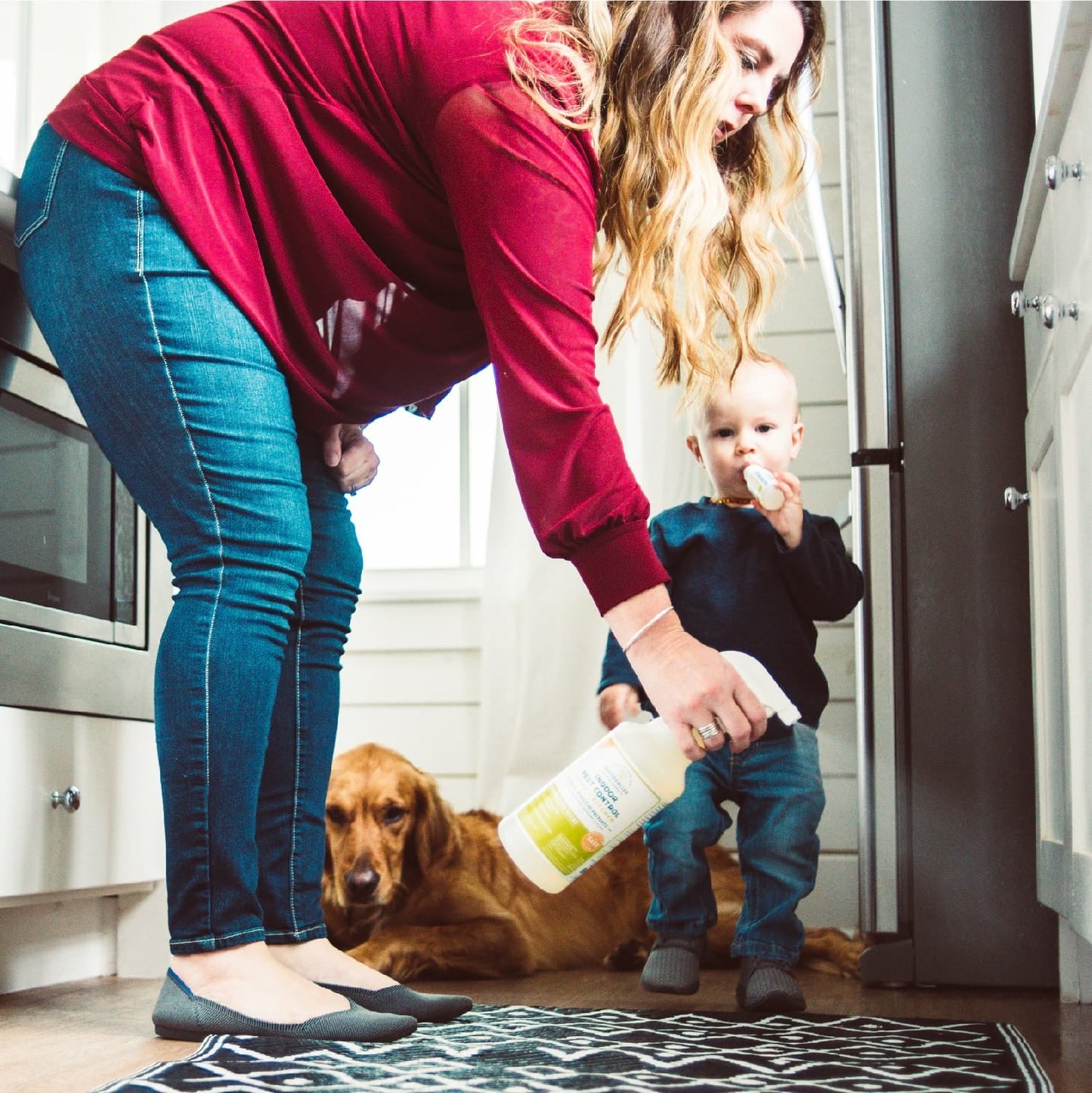 Wondercide 128 oz. Lemongrass Indoor Pest Control for Home + Kitchen with Natural Essential Oils