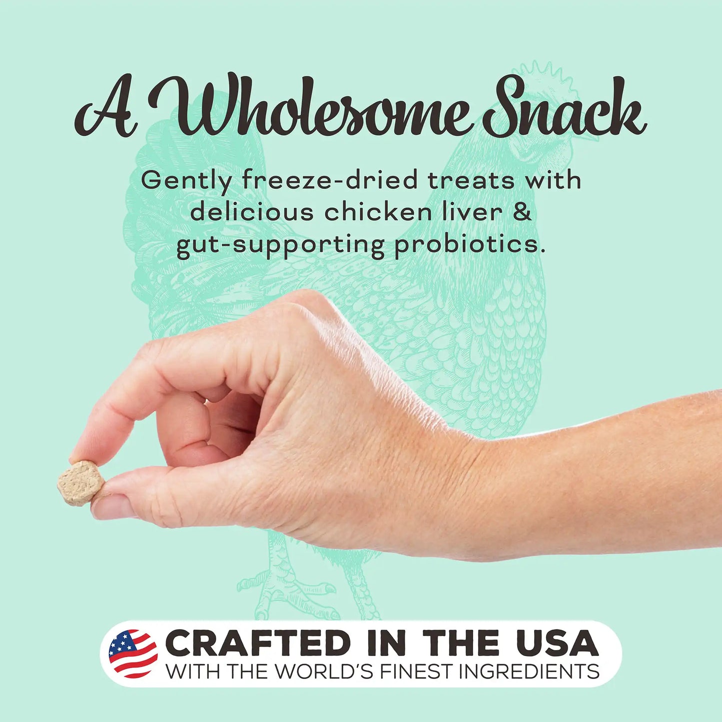 Primal Liver Laugh Love Freeze-Dried Treats for Dogs - Chicken Liver Recipe